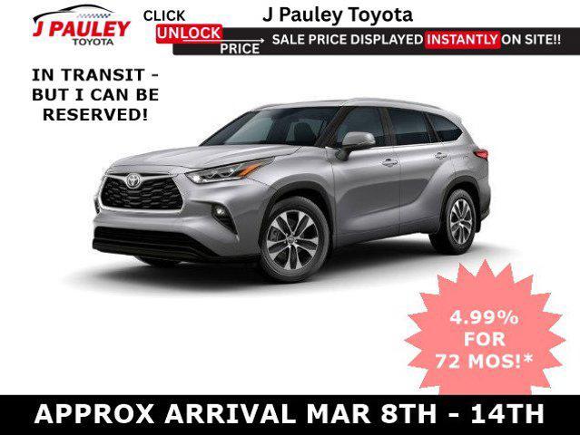 new 2026 Toyota Highlander Hybrid car, priced at $52,506