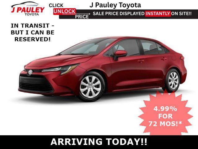 new 2026 Toyota Corolla car, priced at $24,947