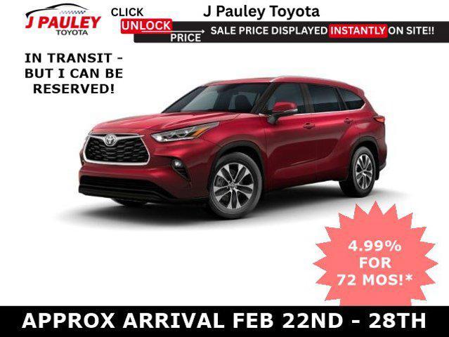 new 2026 Toyota Highlander car, priced at $50,765