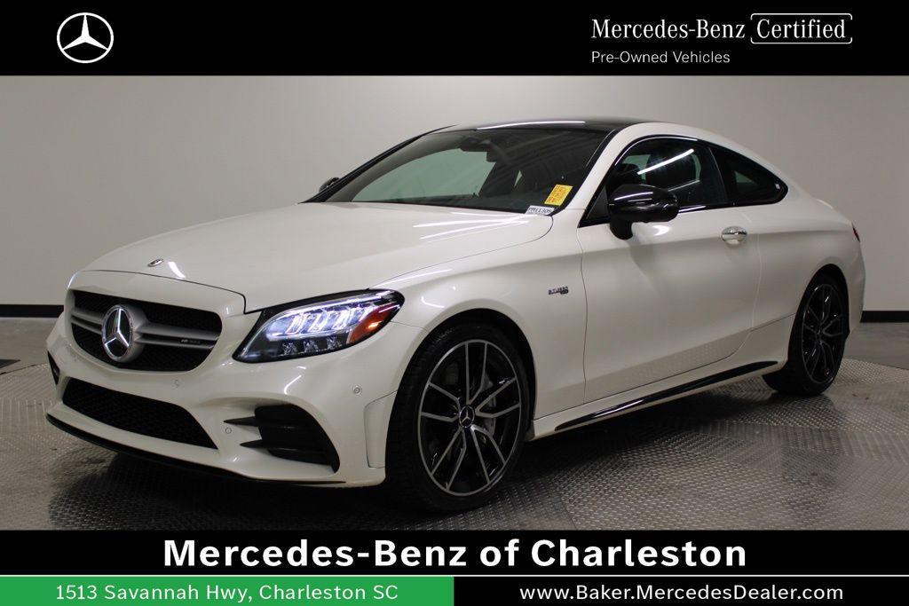 used 2022 Mercedes-Benz AMG C 43 car, priced at $42,630