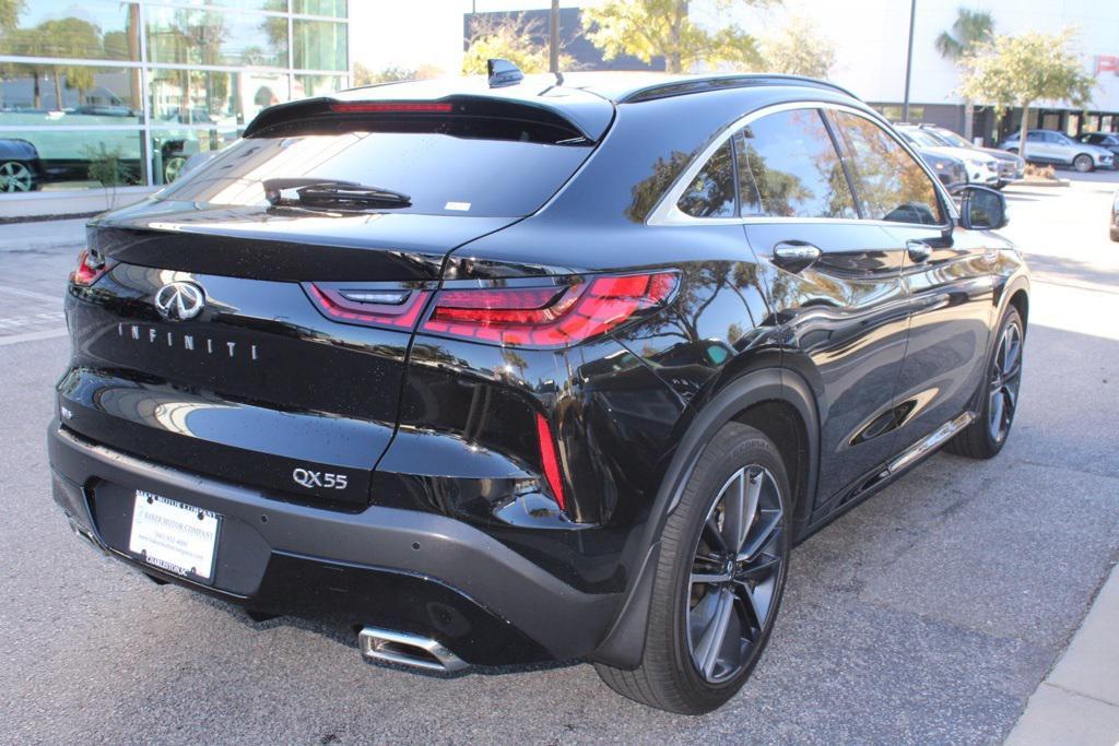 used 2025 INFINITI QX55 car, priced at $42,500