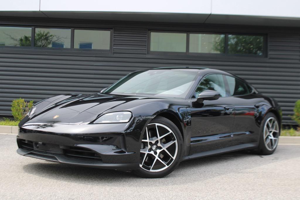 used 2025 Porsche Taycan car, priced at $108,454