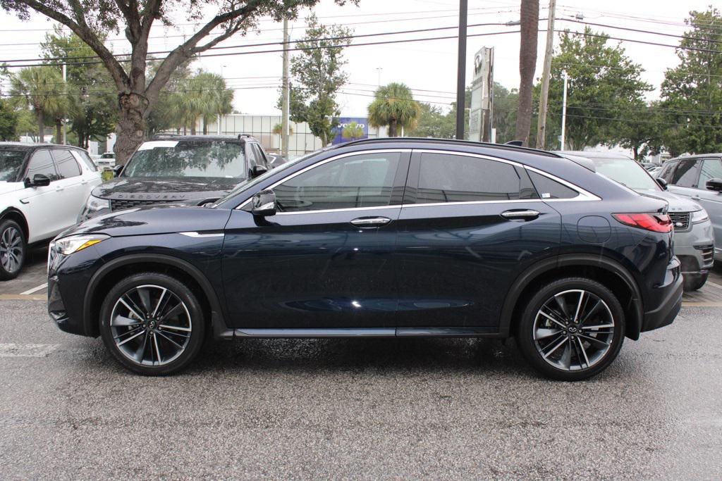 used 2025 INFINITI QX55 car, priced at $37,500