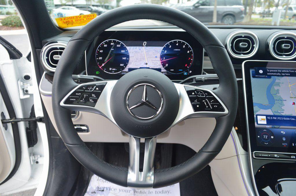 used 2025 Mercedes-Benz C-Class car, priced at $51,575