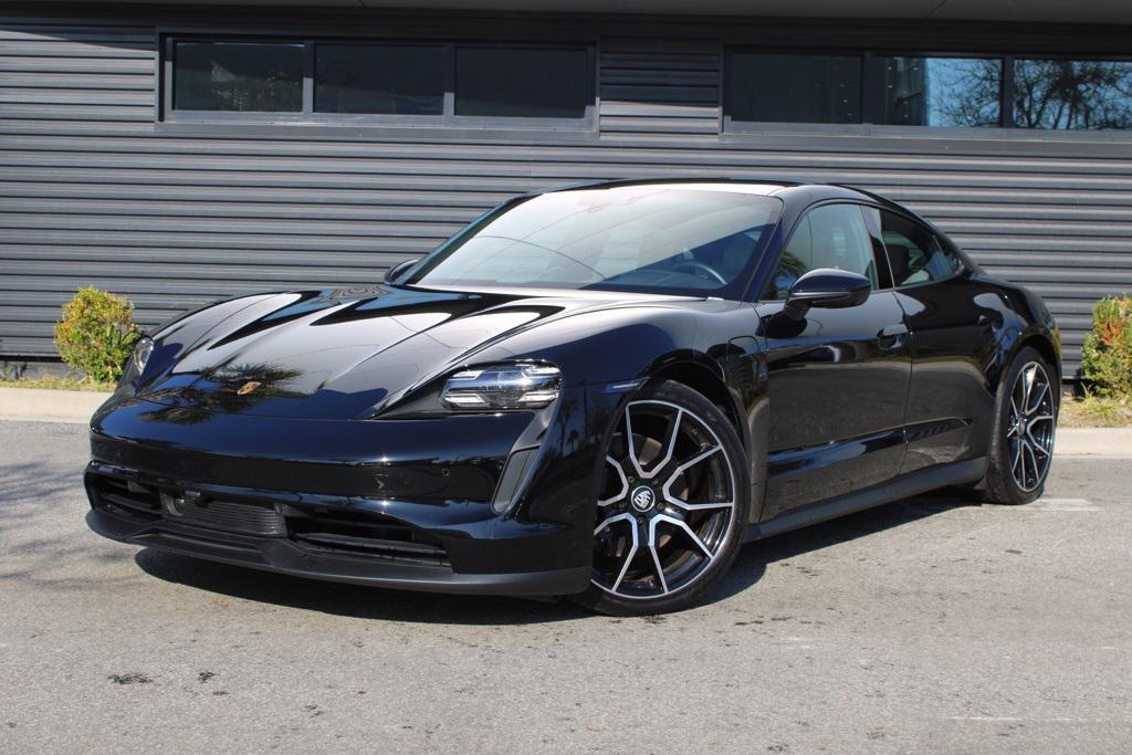 used 2024 Porsche Taycan car, priced at $93,500