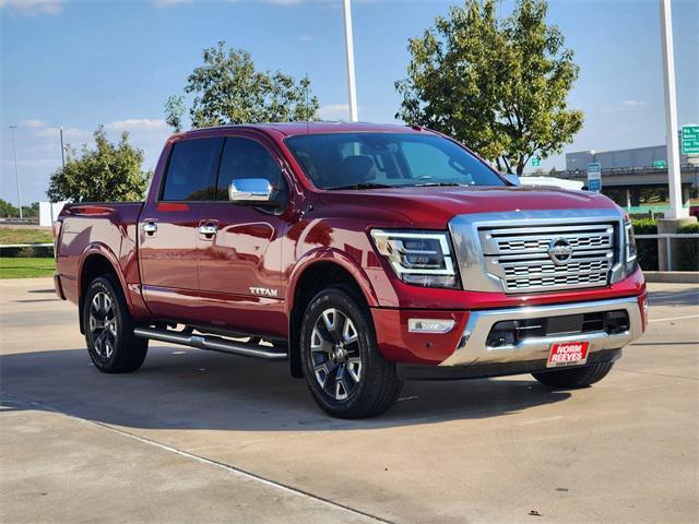 used 2021 Nissan Titan car, priced at $37,595