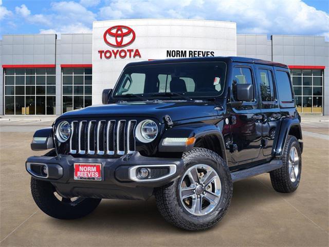 used 2021 Jeep Wrangler Unlimited car, priced at $28,493
