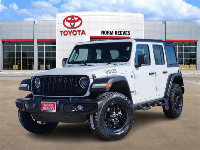 used 2024 Jeep Wrangler car, priced at $32,991