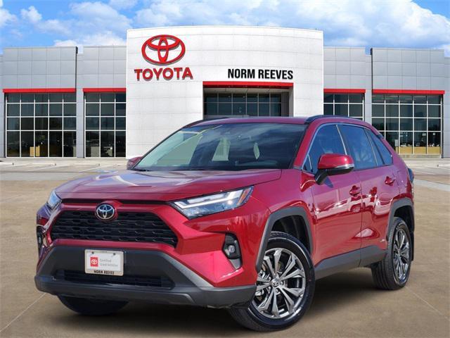 used 2025 Toyota RAV4 Hybrid car, priced at $37,991