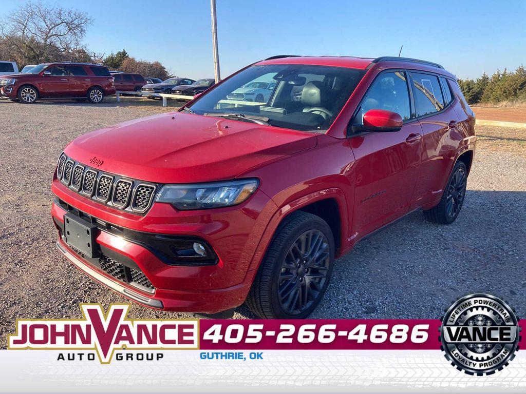 used 2023 Jeep Compass car, priced at $21,450