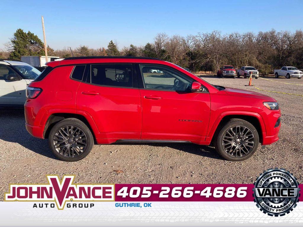 used 2023 Jeep Compass car, priced at $21,450