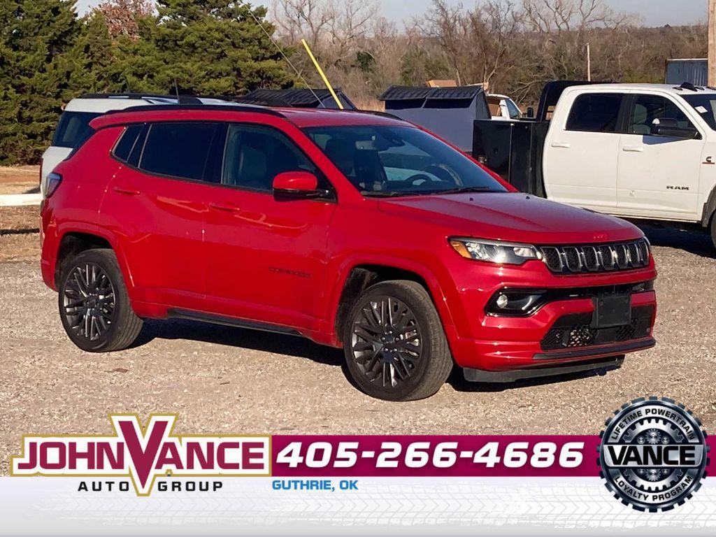 used 2023 Jeep Compass car, priced at $21,450