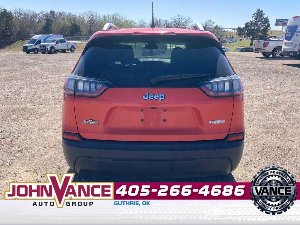 used 2021 Jeep Cherokee car, priced at $18,650