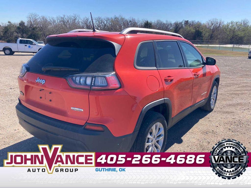 used 2021 Jeep Cherokee car, priced at $18,650
