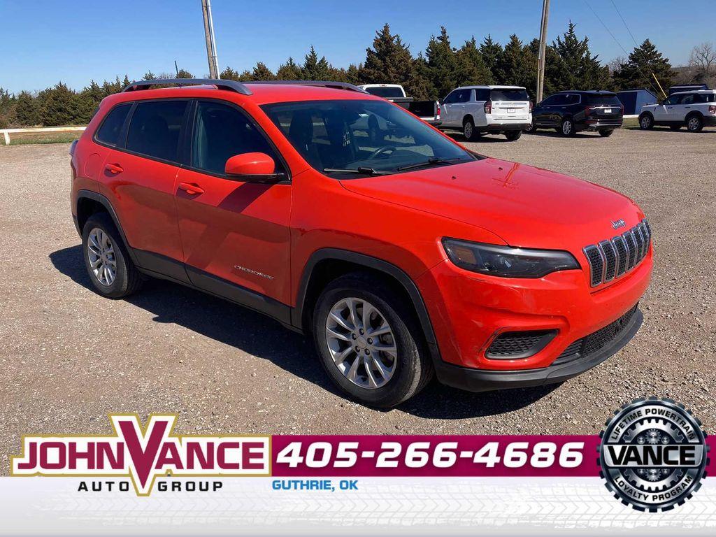 used 2021 Jeep Cherokee car, priced at $18,650