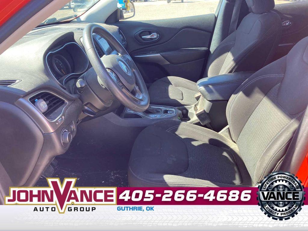 used 2021 Jeep Cherokee car, priced at $18,650