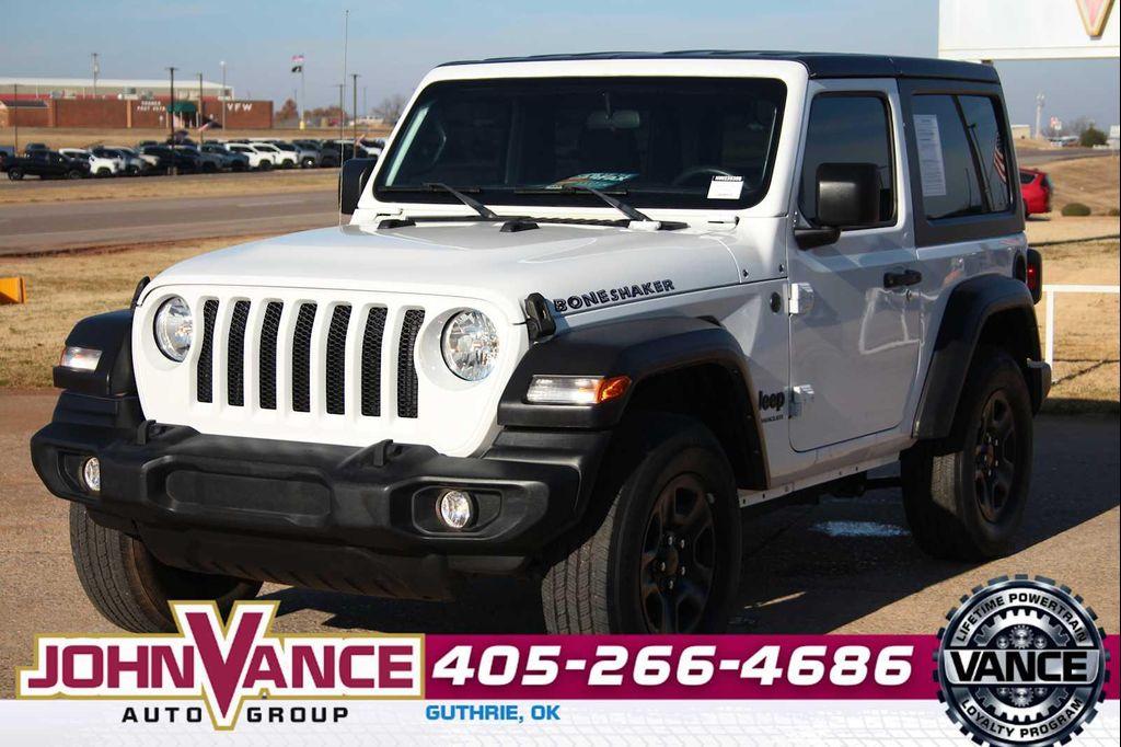 used 2022 Jeep Wrangler car, priced at $23,500