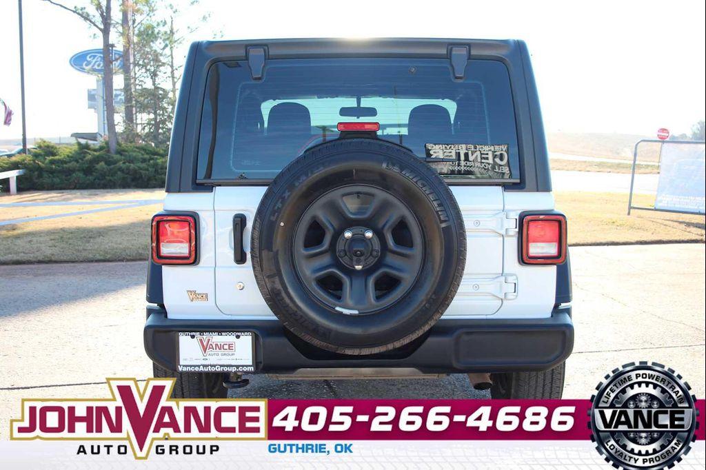 used 2022 Jeep Wrangler car, priced at $23,500