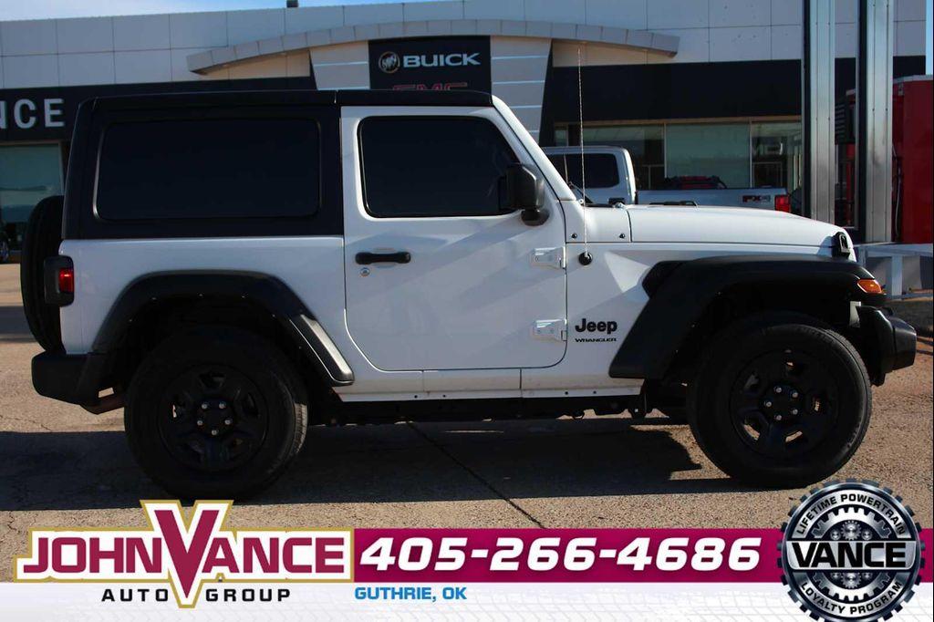 used 2022 Jeep Wrangler car, priced at $23,500