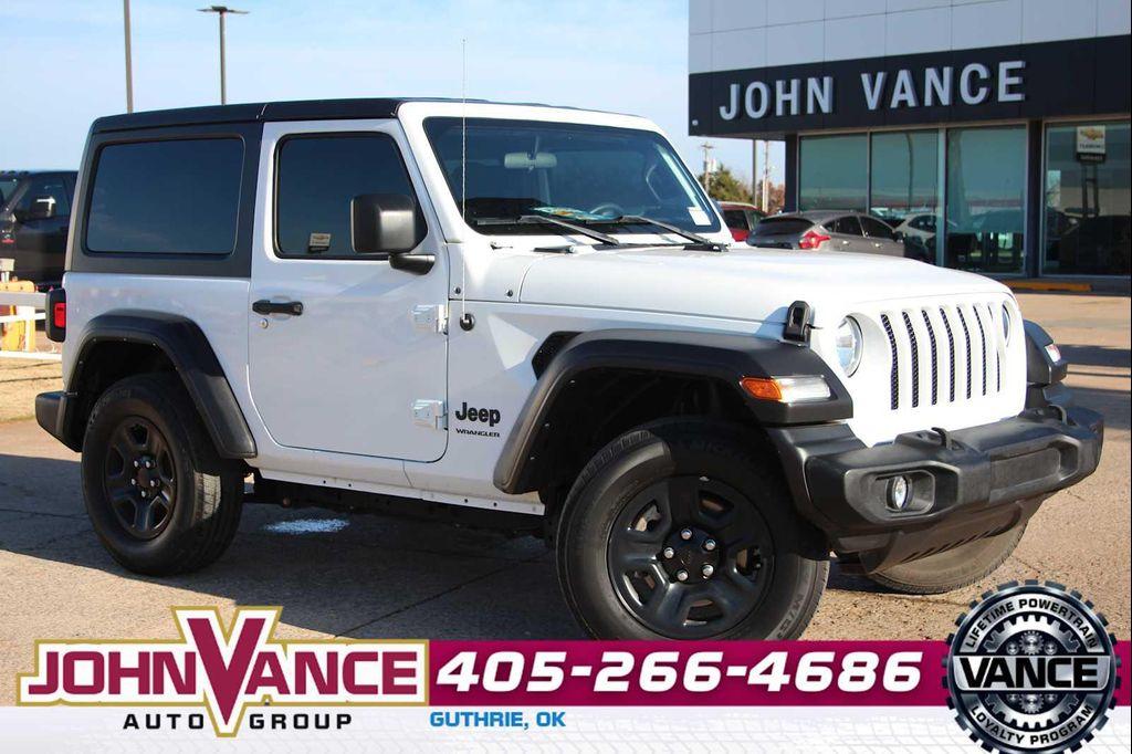used 2022 Jeep Wrangler car, priced at $23,500