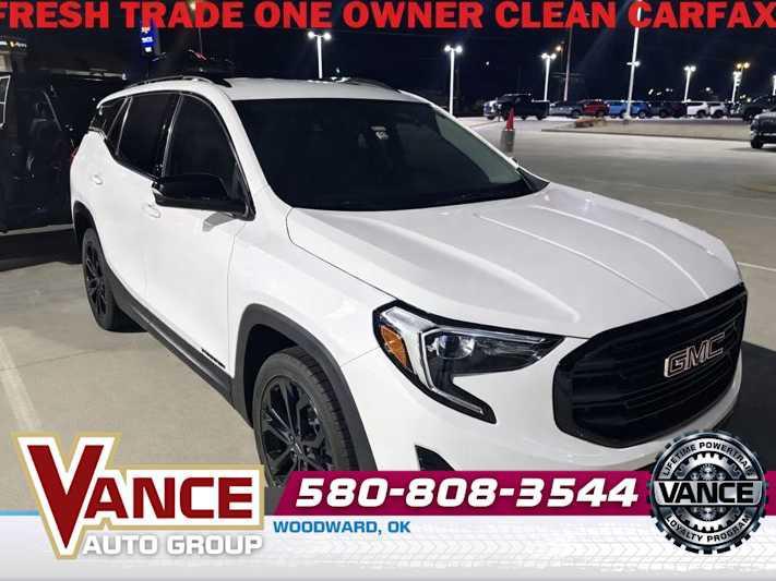used 2021 GMC Terrain car, priced at $15,897