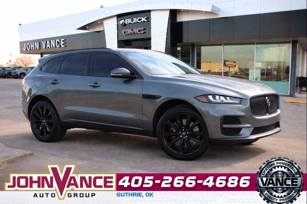 used 2018 Jaguar F-PACE car, priced at $10,500