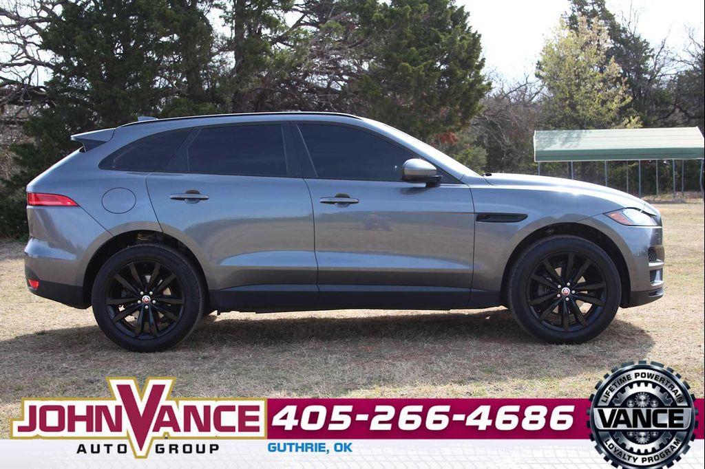 used 2018 Jaguar F-PACE car, priced at $10,500