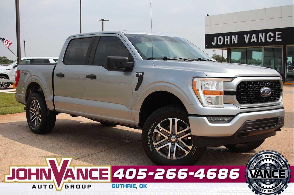 used 2021 Ford F-150 car, priced at $25,487