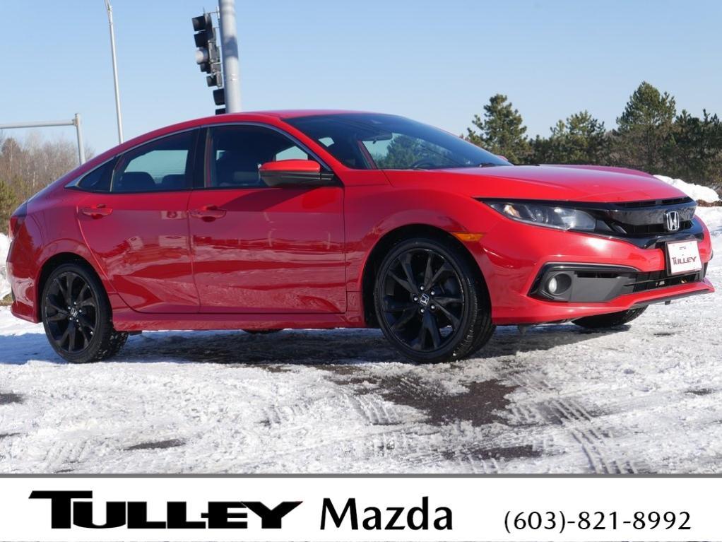 used 2021 Honda Civic car, priced at $18,400
