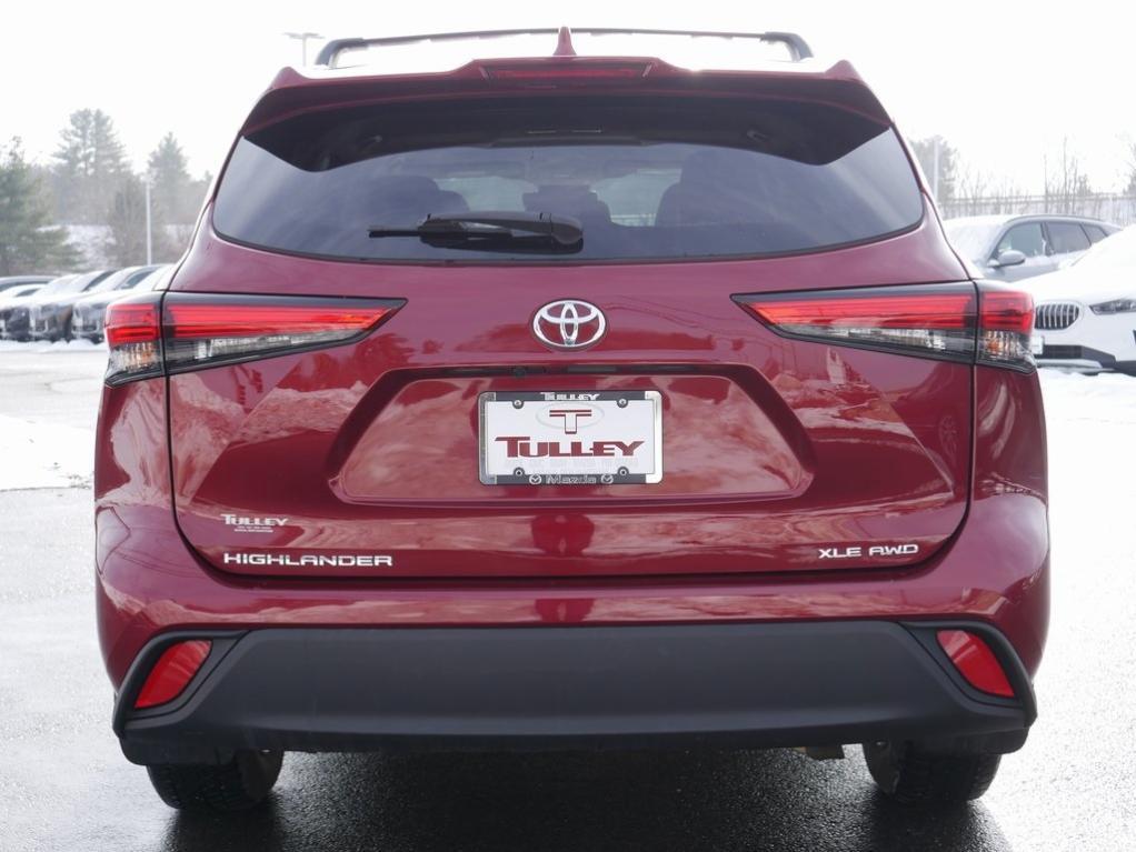 used 2021 Toyota Highlander car, priced at $31,000