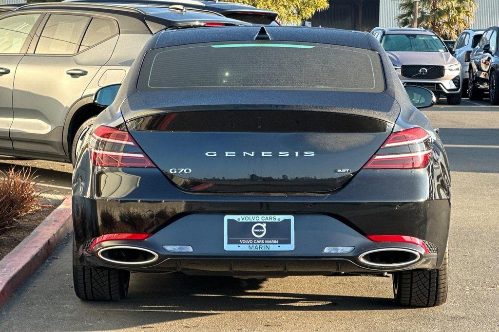 used 2023 Genesis G70 car, priced at $33,599