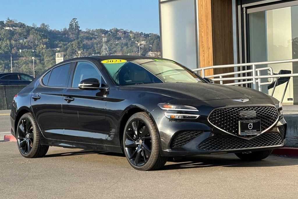 used 2023 Genesis G70 car, priced at $33,599