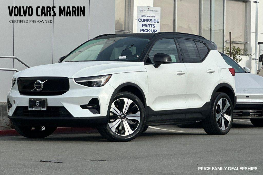 used 2023 Volvo XC40 Recharge Pure Electric car, priced at $27,999