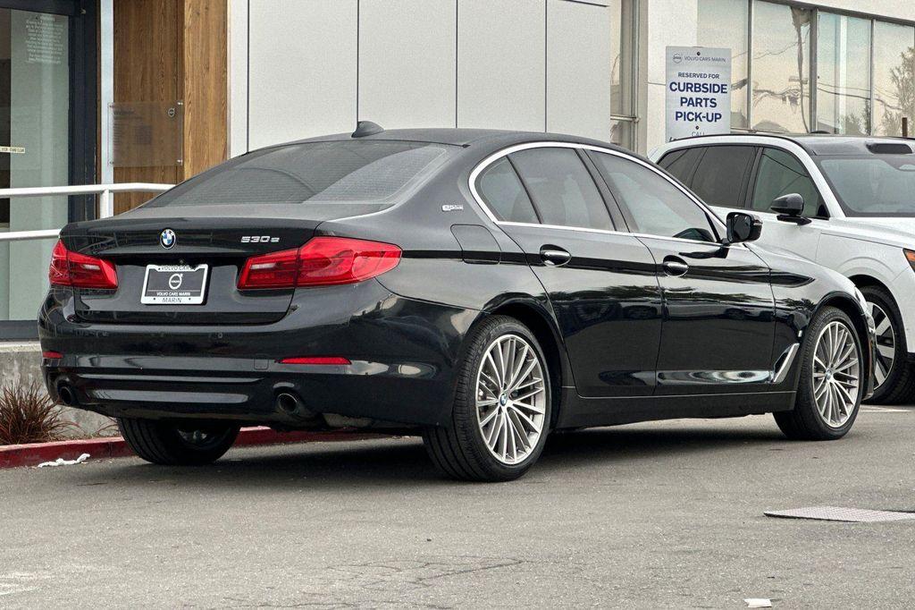 used 2018 BMW 530e car, priced at $14,588