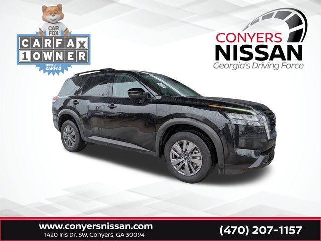 used 2025 Nissan Pathfinder car, priced at $28,799