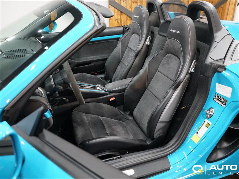 used 2020 Porsche 718 Spyder car, priced at $121,998