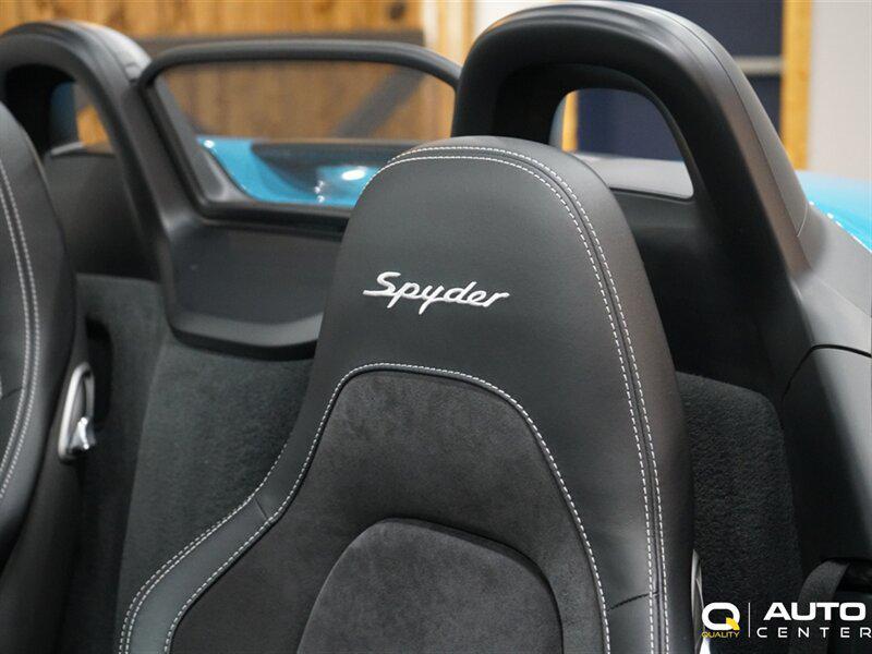 used 2020 Porsche 718 Spyder car, priced at $121,998