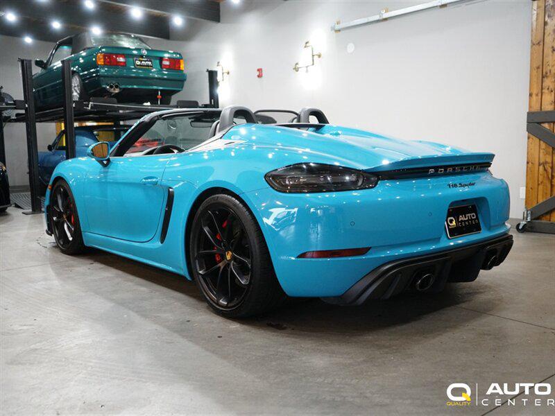 used 2020 Porsche 718 Spyder car, priced at $121,998
