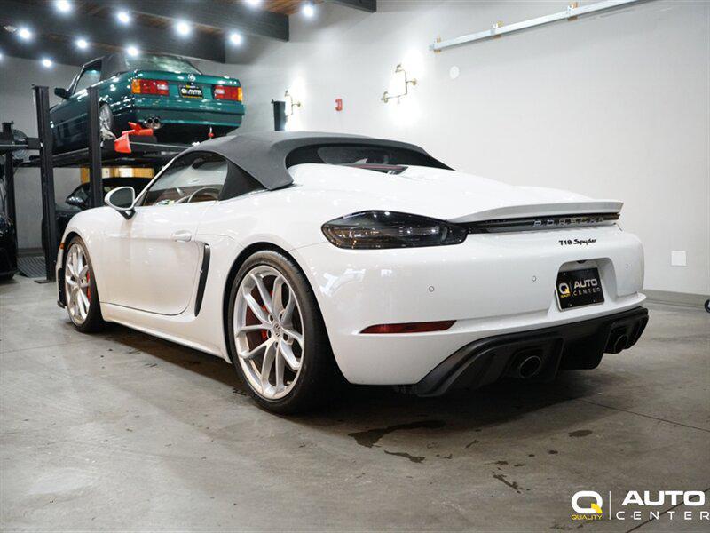 used 2020 Porsche 718 Spyder car, priced at $124,998