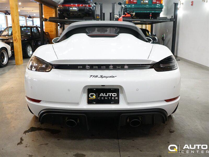 used 2020 Porsche 718 Spyder car, priced at $124,998