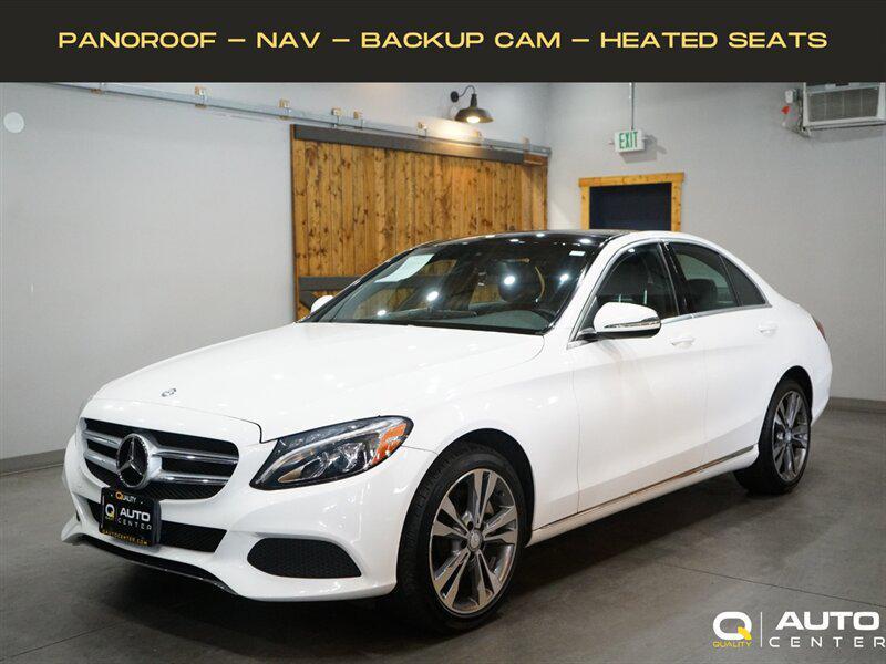 used 2016 Mercedes-Benz C-Class car, priced at $19,676