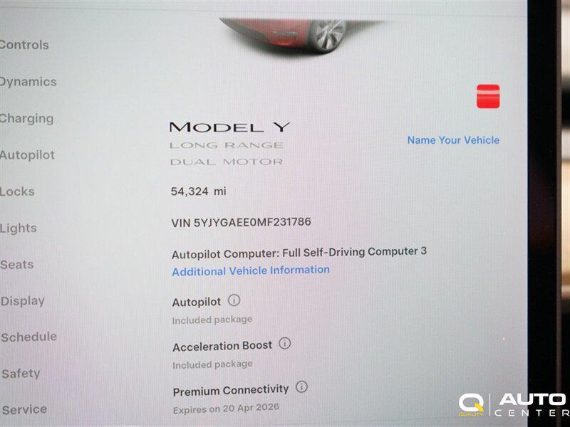 used 2021 Tesla Model Y car, priced at $29,998