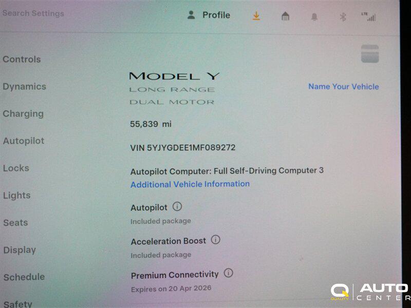 used 2021 Tesla Model Y car, priced at $28,998