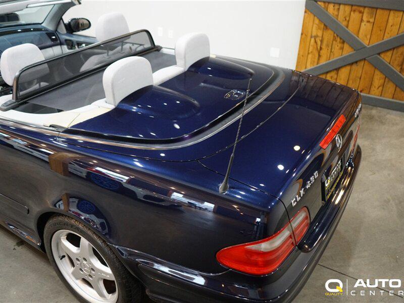 used 2002 Mercedes-Benz CLK-Class car, priced at $19,998
