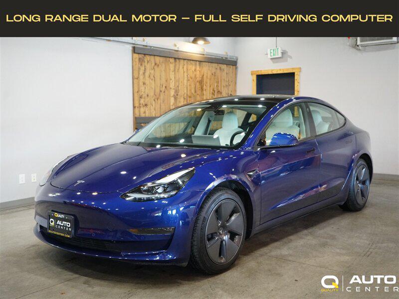 used 2022 Tesla Model 3 car, priced at $29,998