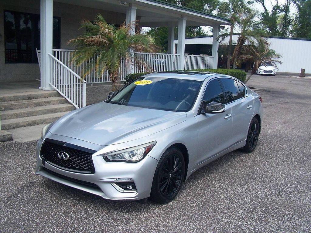 used 2018 INFINITI Q50 car, priced at $19,995