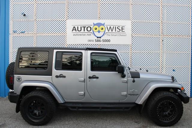 used 2013 Jeep Wrangler Unlimited car, priced at $15,988