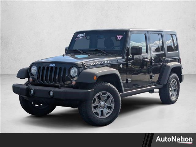 used 2017 Jeep Wrangler Unlimited car, priced at $18,998
