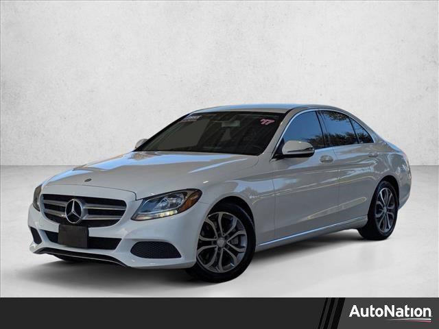 used 2017 Mercedes-Benz C-Class car, priced at $10,498