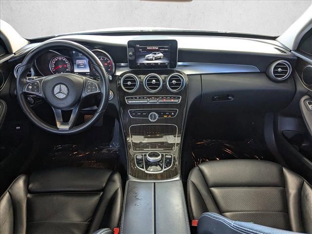 used 2017 Mercedes-Benz C-Class car, priced at $10,498
